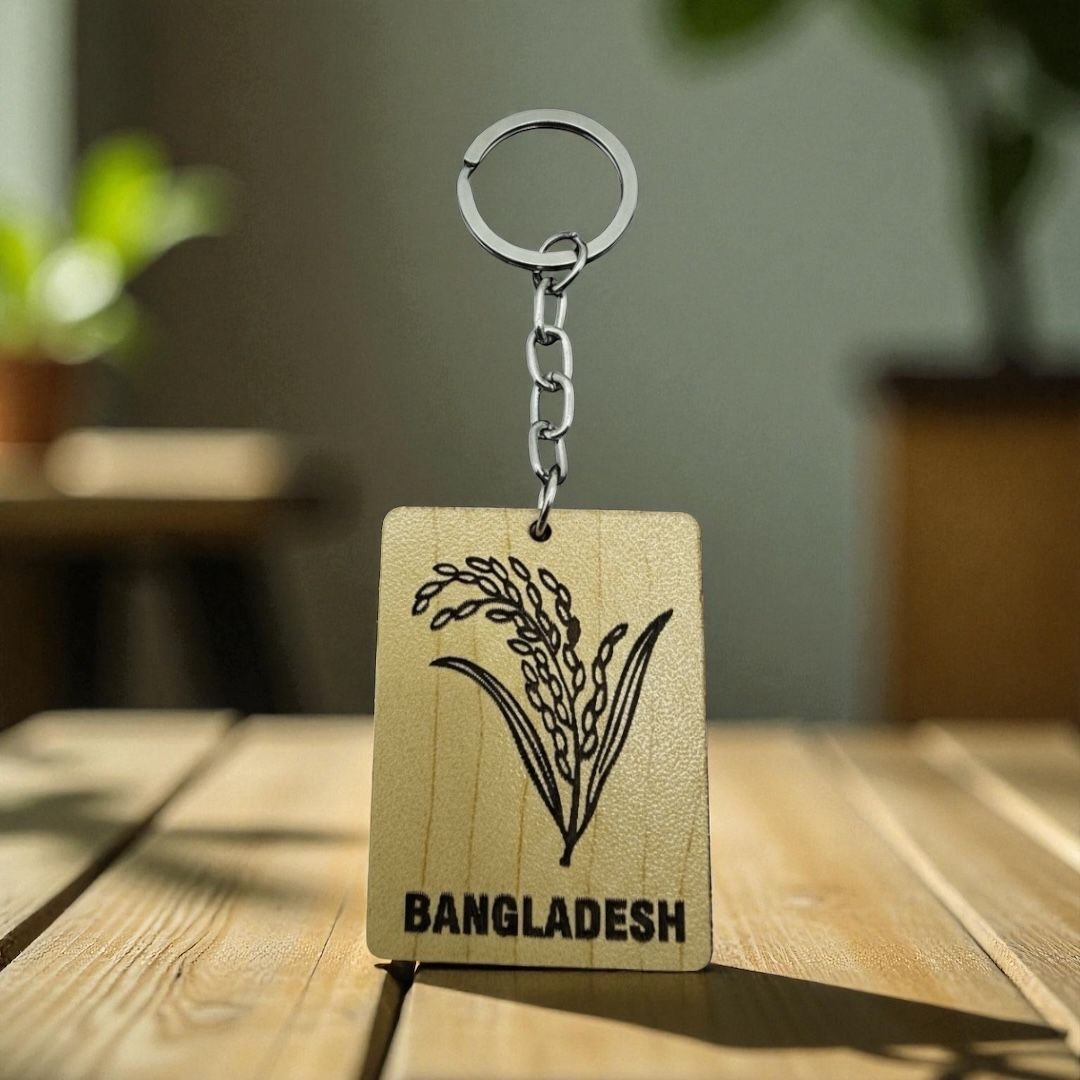 Ring || Wooden Key Ring Daner Shis - Image 2