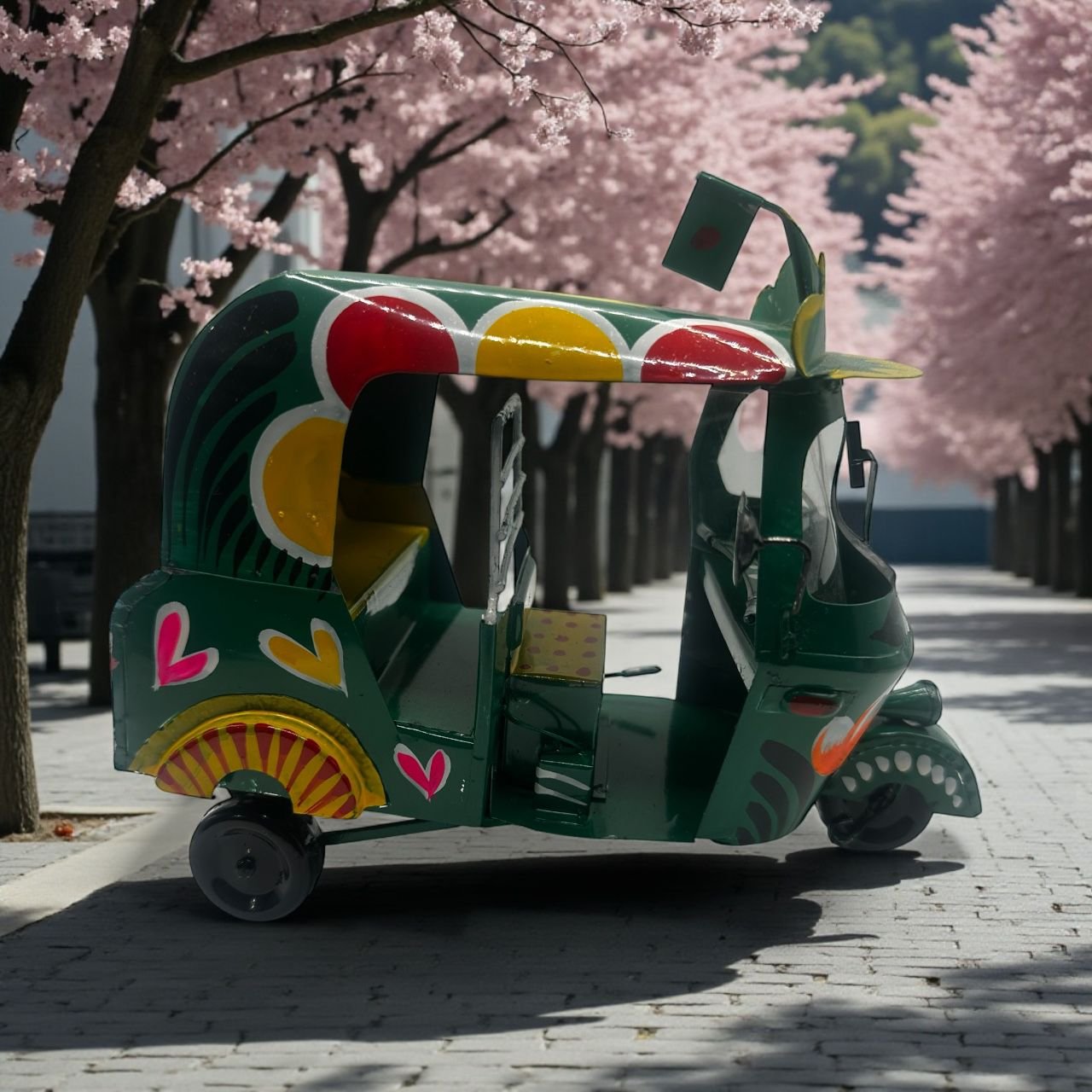 Mini Baby Taxi CNG - Metal - Image 4