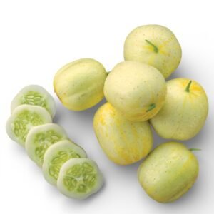 Lemon cucumber round yellow heirloom