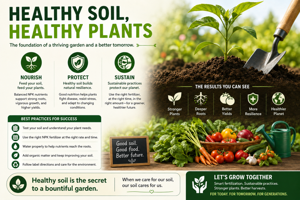NPK Fertilizer for Healthy Life